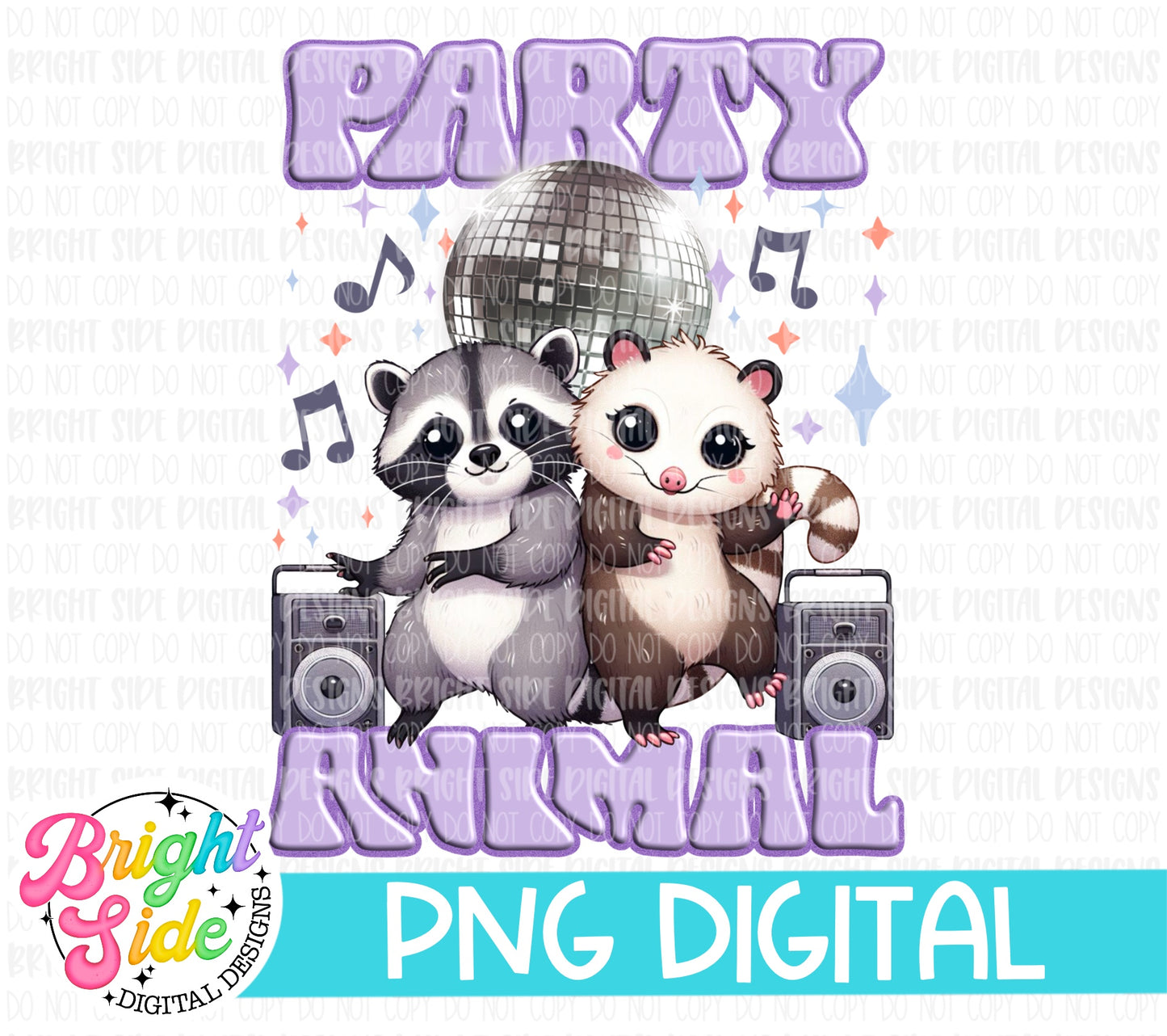 Party Animal -purple