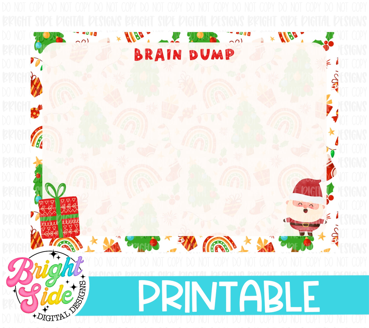 Christmas Brain Dump