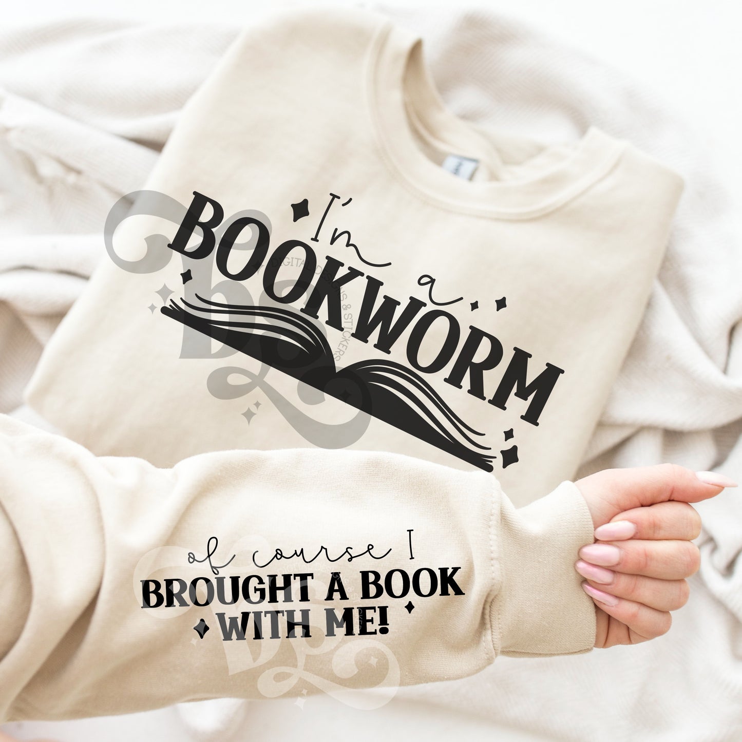 I’m A Bookworm Of Course I brought A Book With Me