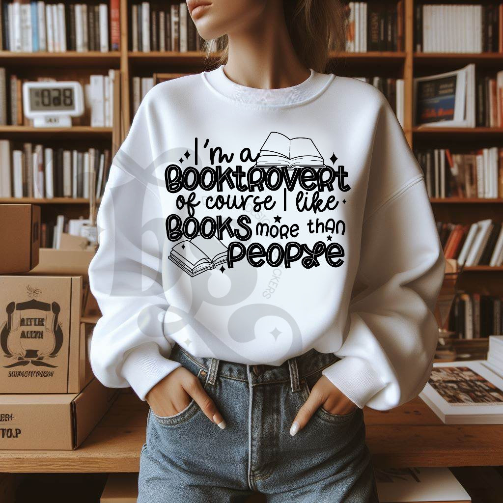 I’m A booktrovert of course I like books more than people