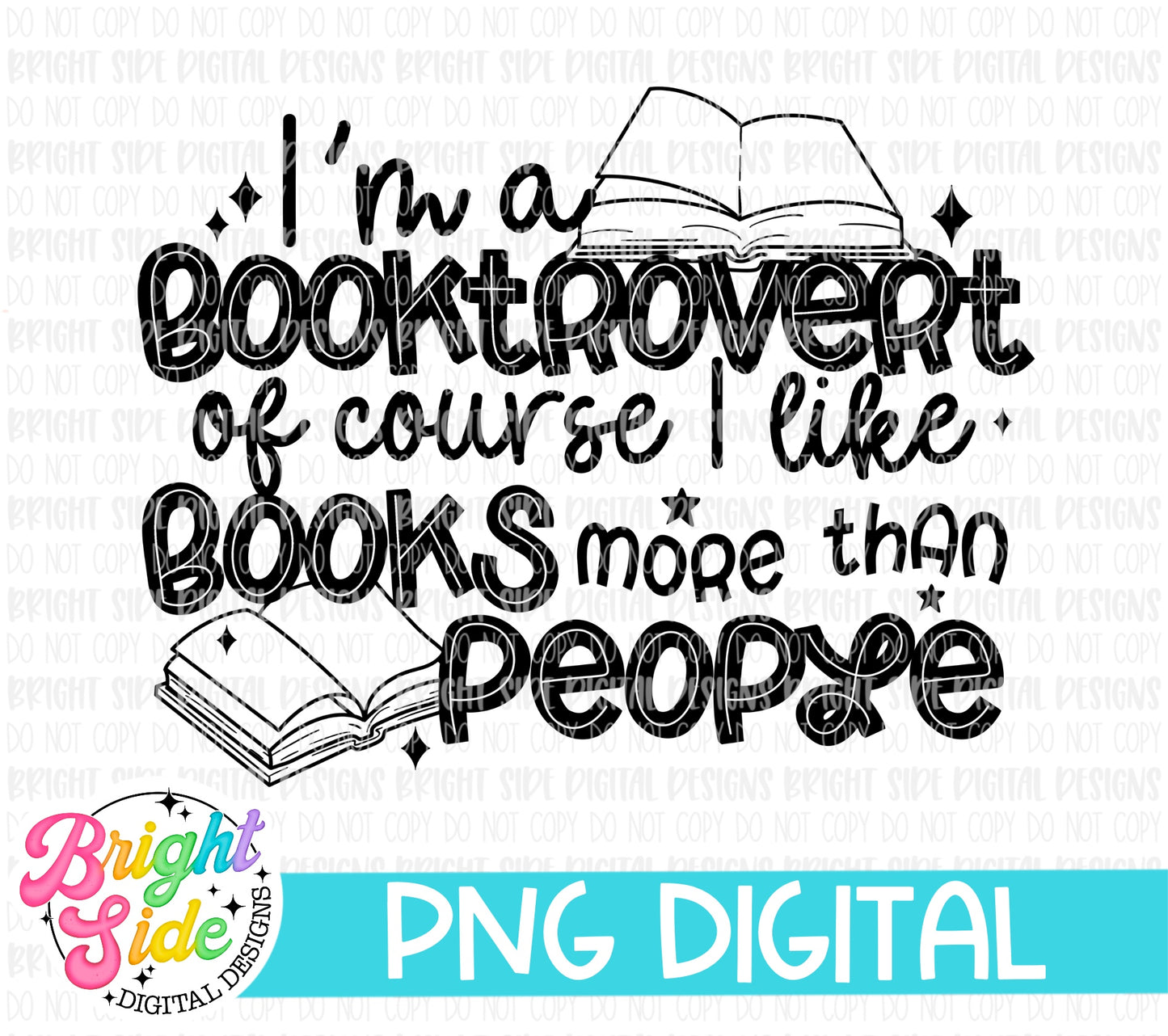 I’m A booktrovert of course I like books more than people