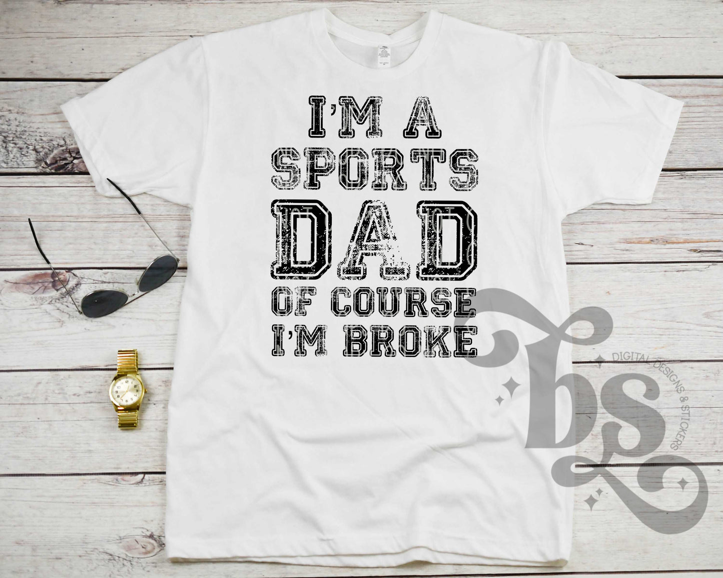 I’m a sports dad of course I’m broke