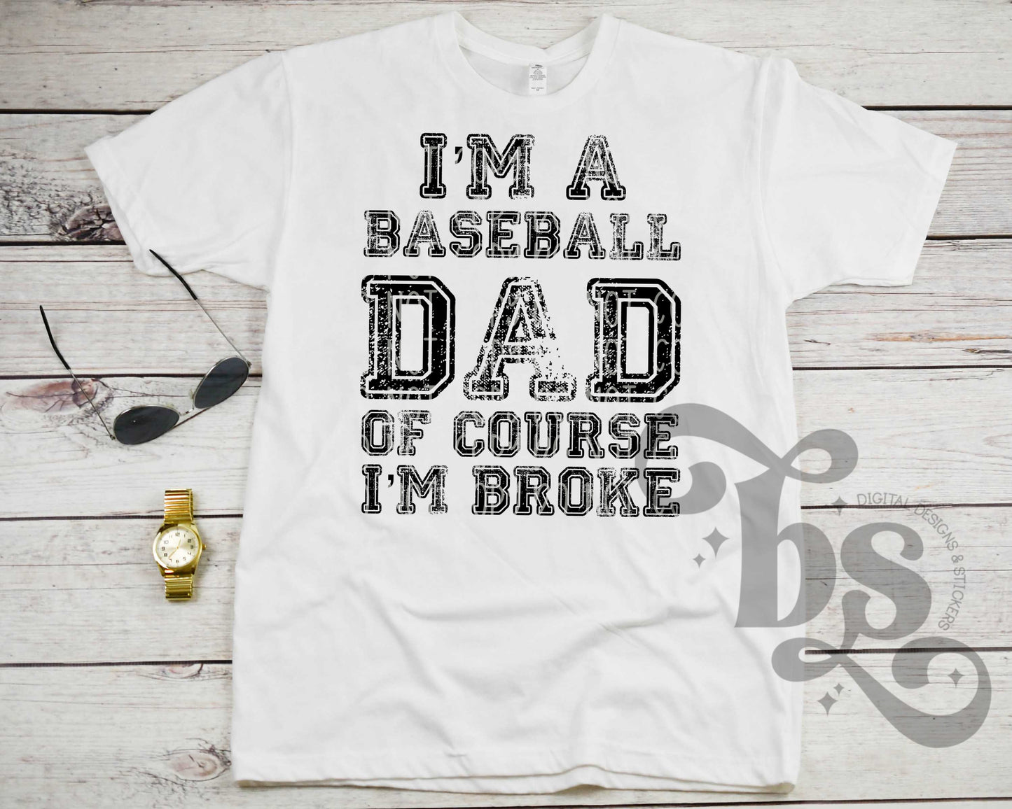 I’m a baseball dad of course I’m broke