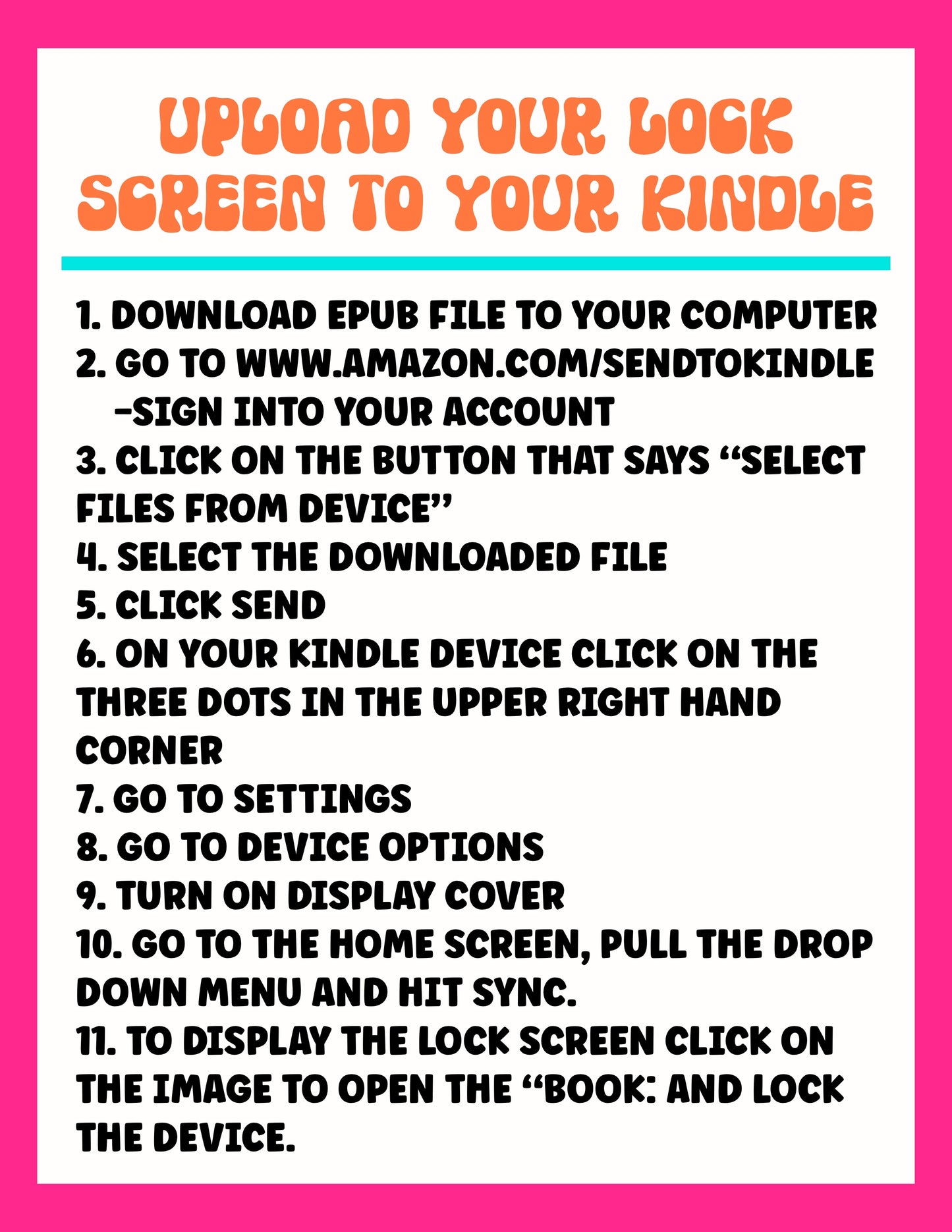 It’s All About The Wingspan Lock Screen for Reading Device