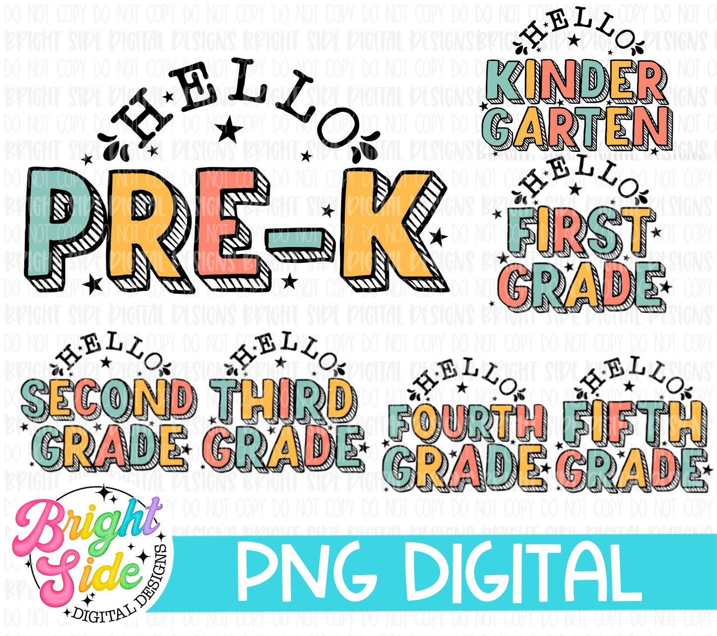 Hello - School Designs Bundle