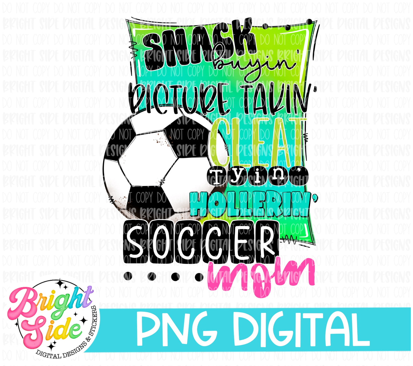 Snack buying soccer mom