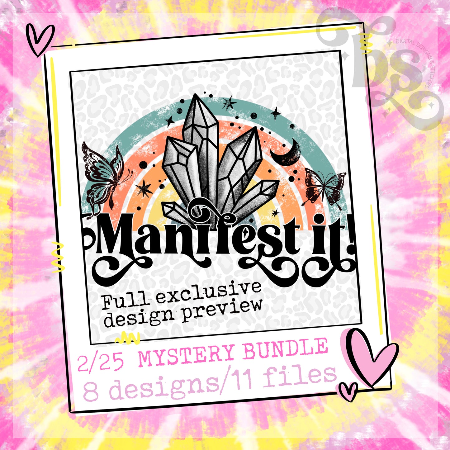 2/25 Mystery Bundle 8 designs (11 files)