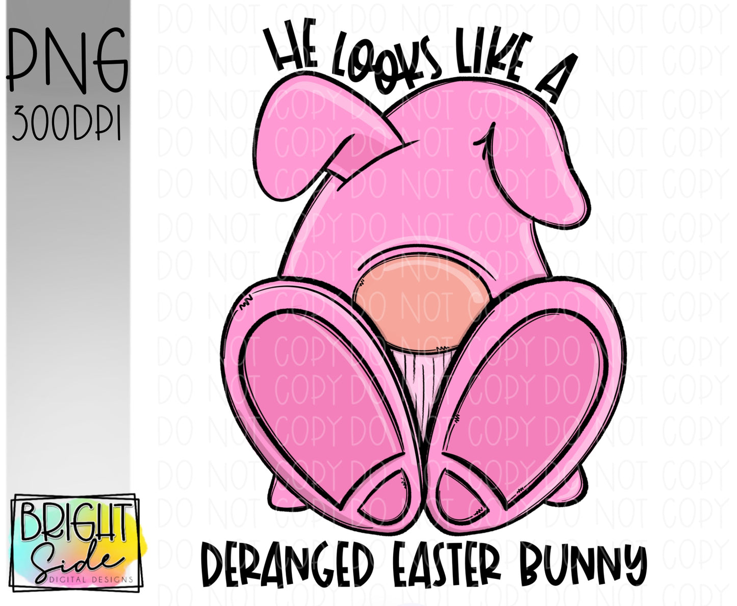 Deranged Easter bunny gnome
