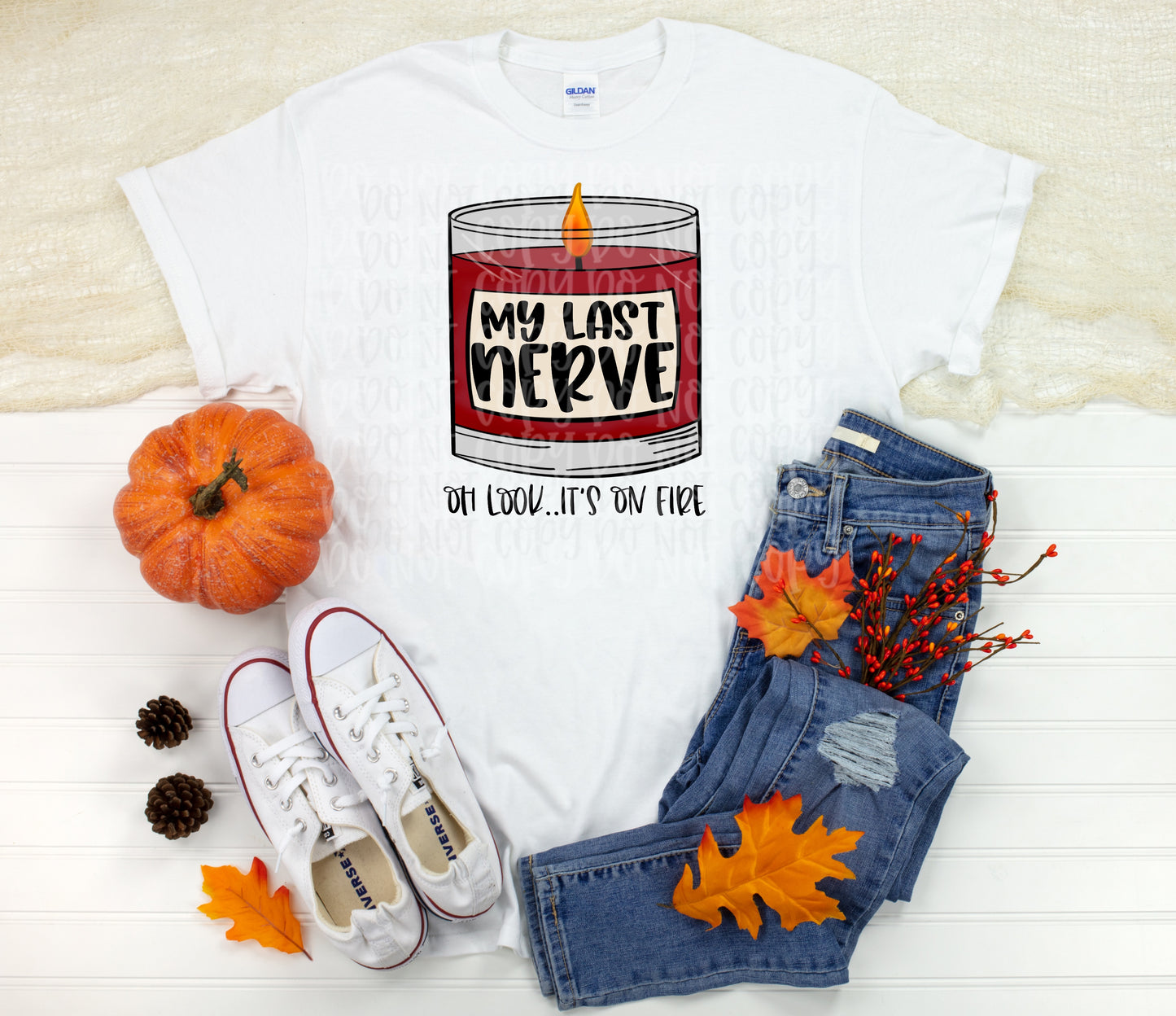 My last nerve candle