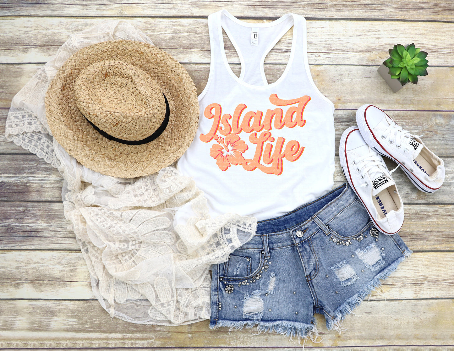 Island Life -hibiscus
