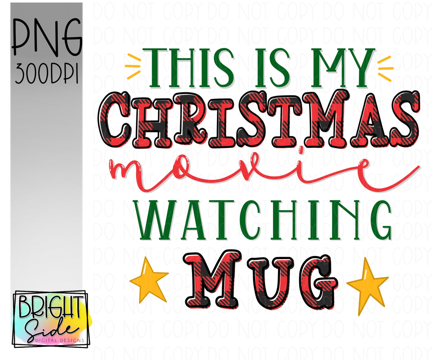 Christmas watching mug