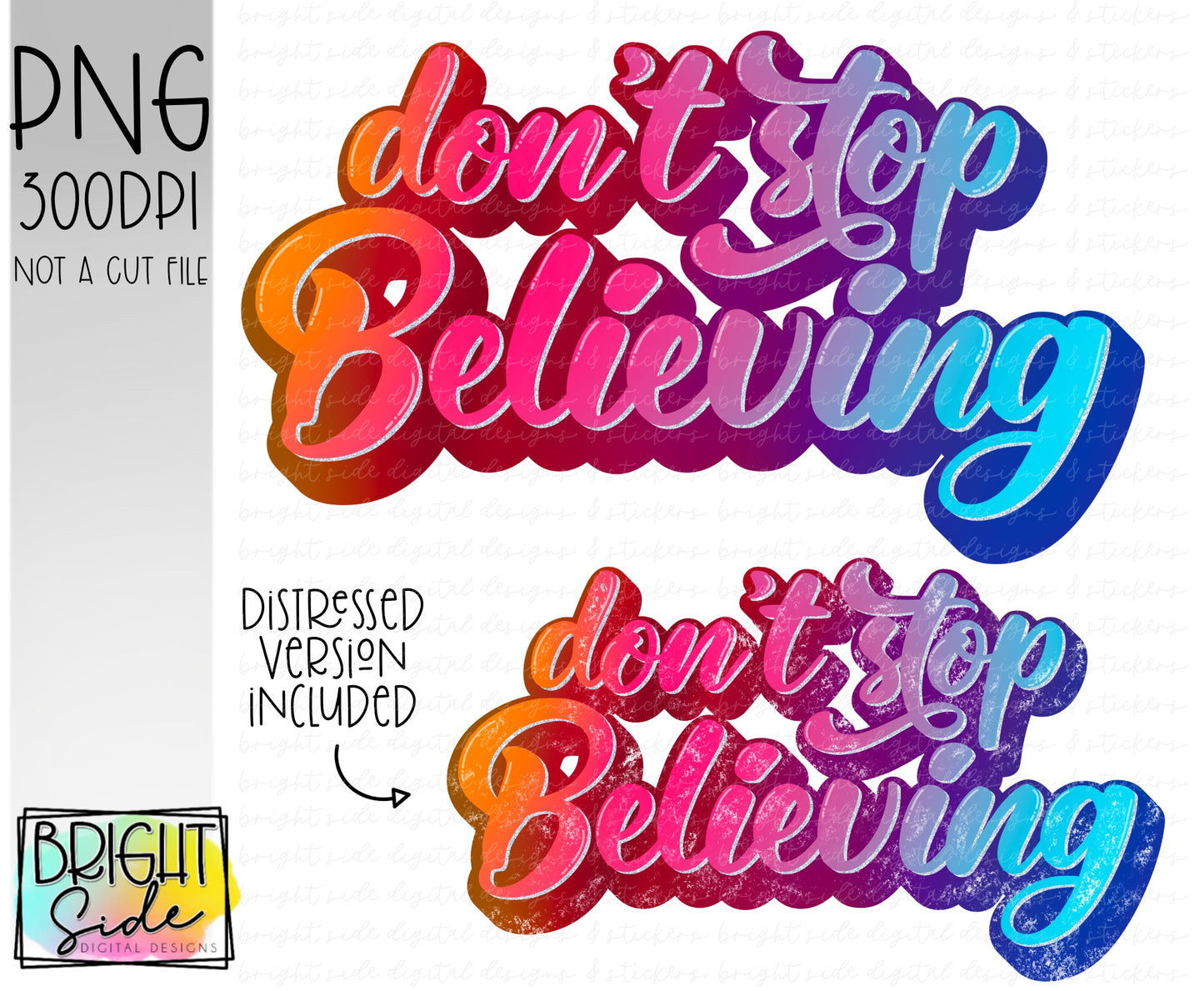 Don’t stop believing