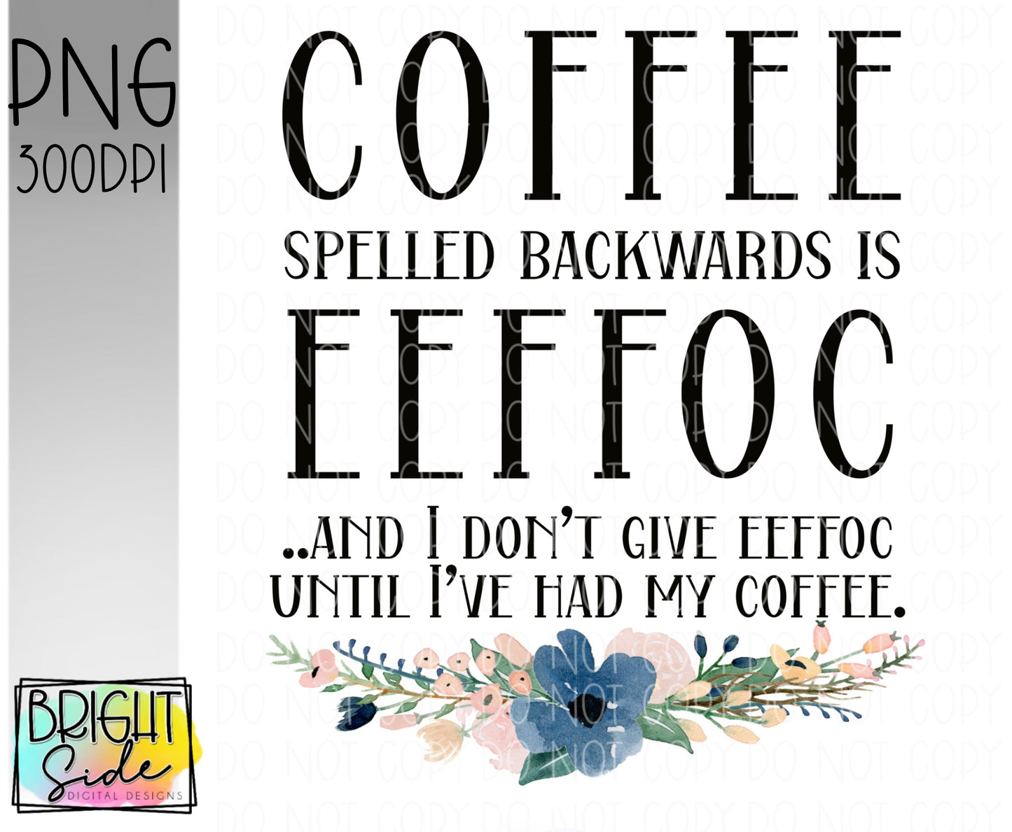 Coffee spelled backwards
