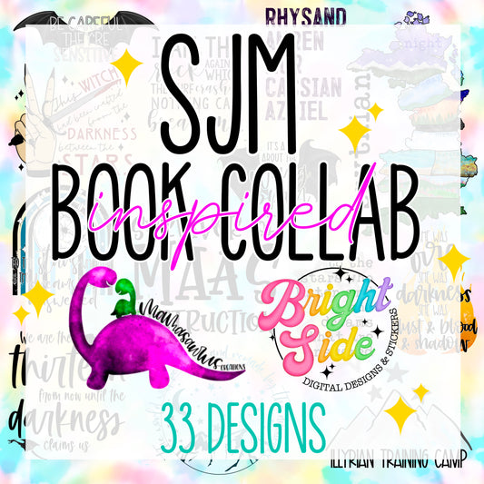SJM Book Inspired Collab Bundle 33 designs!