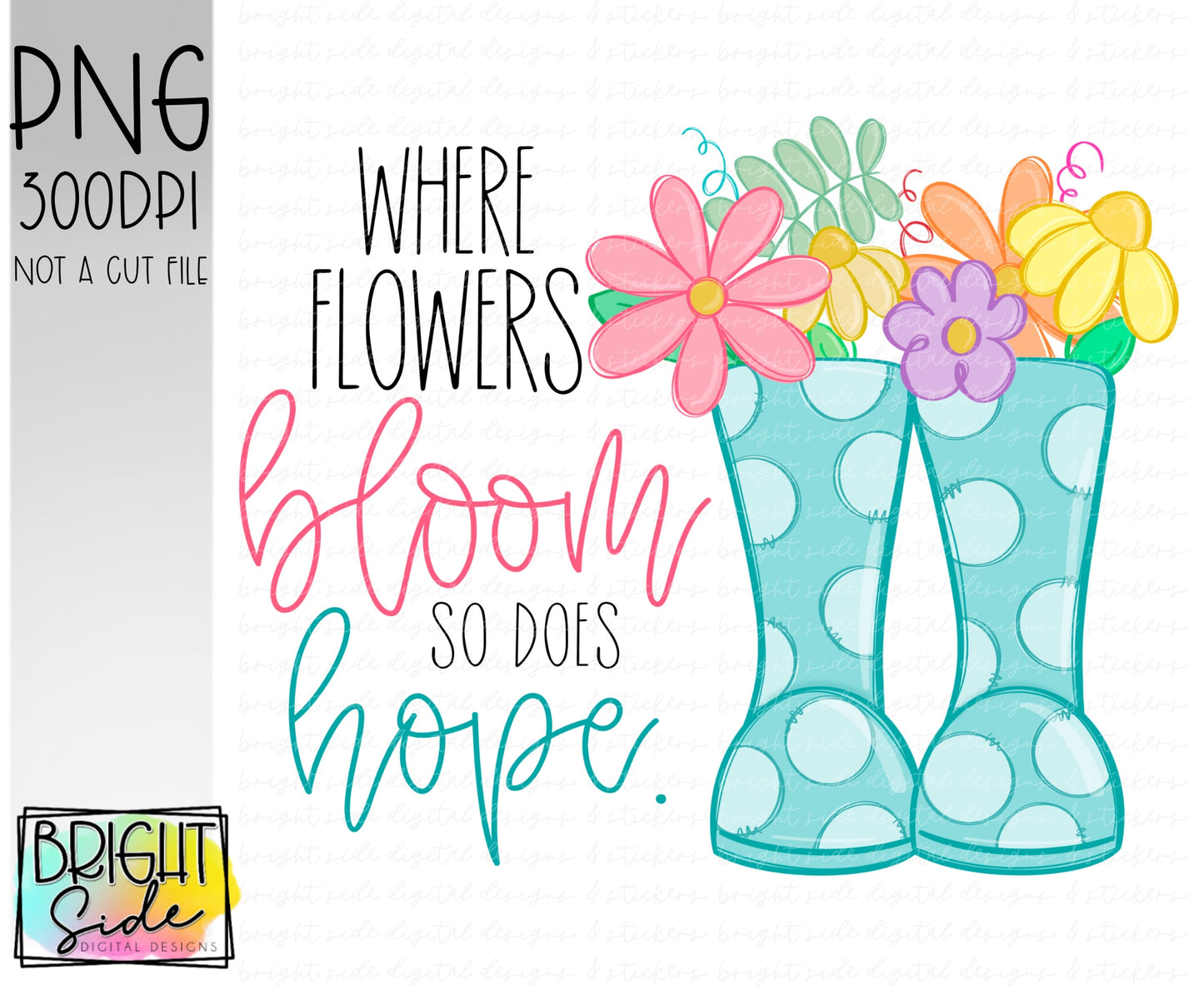 Where flowers bloom so does hope