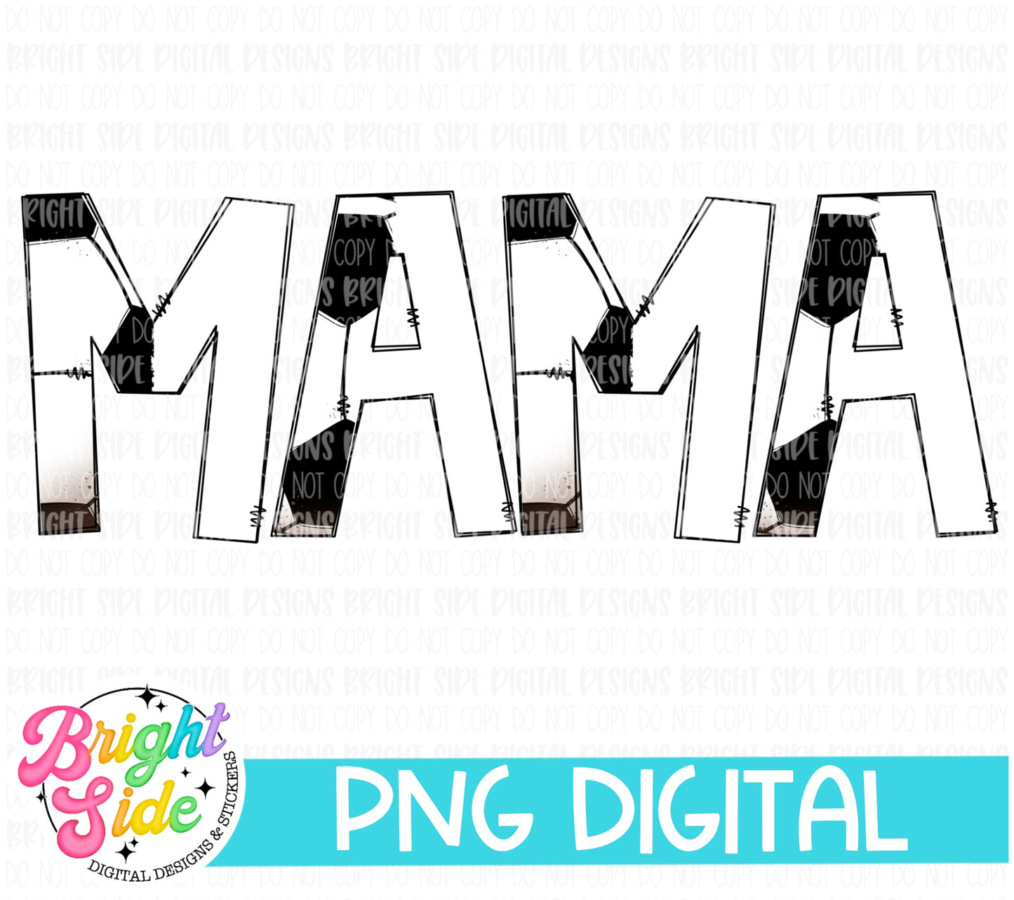 Mama -Soccer plain
