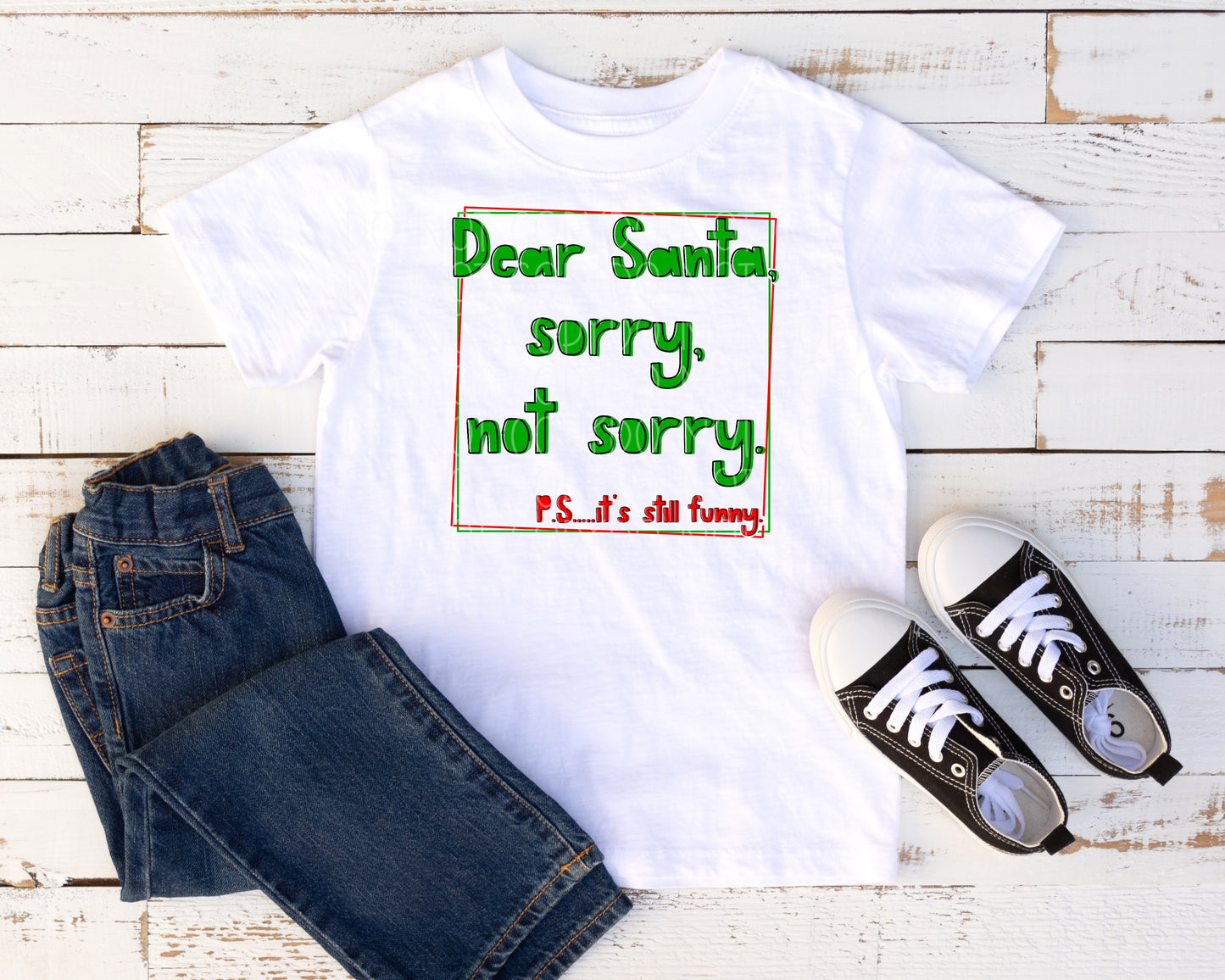 Dear Santa, sorry not sorry.