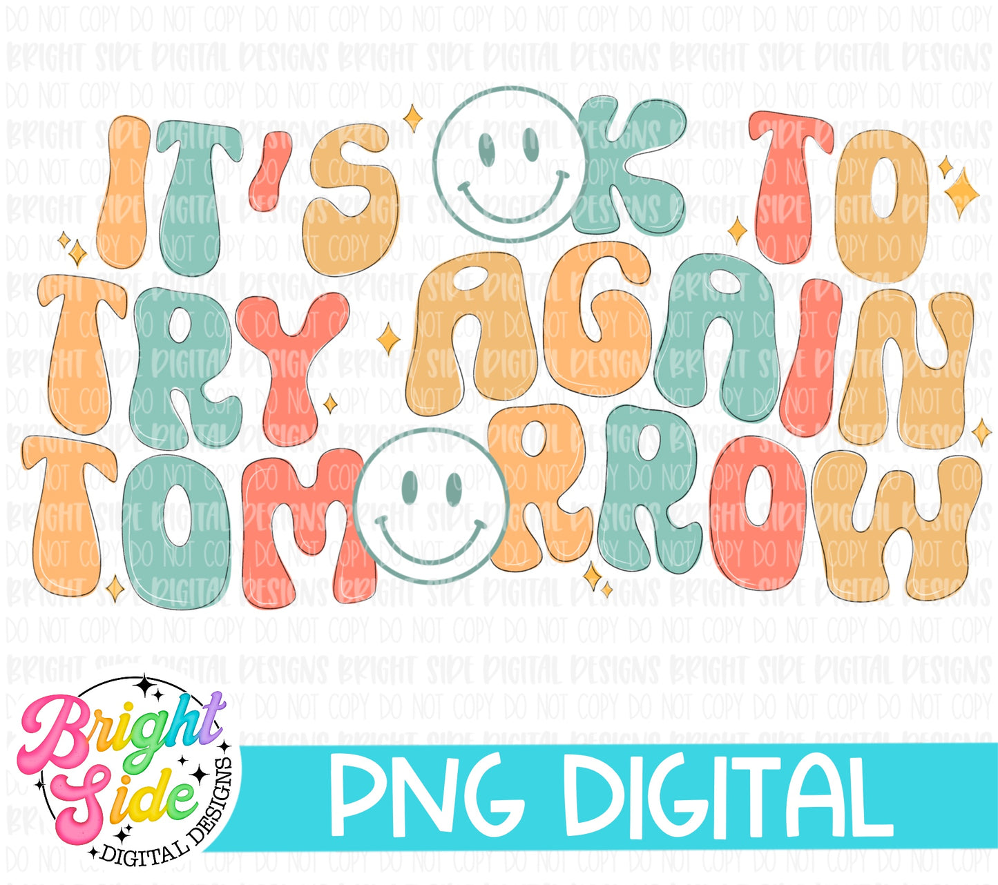 It’s ok to try again tomorrow