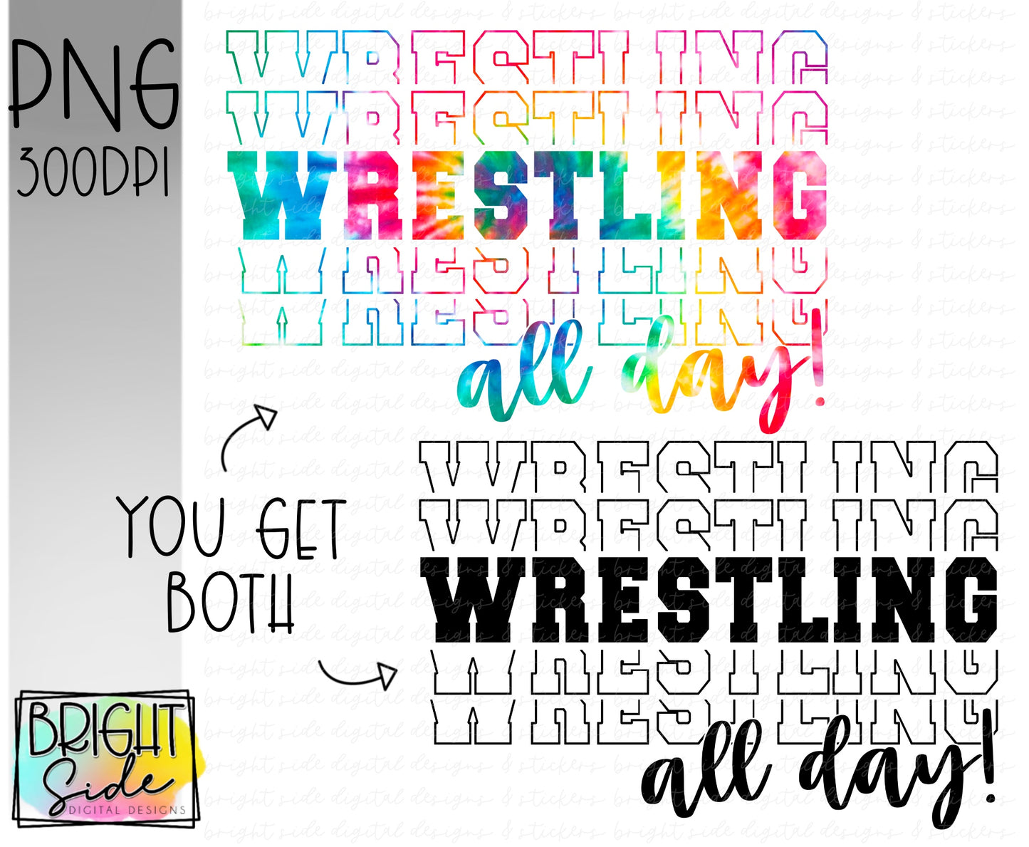 Wrestling all day