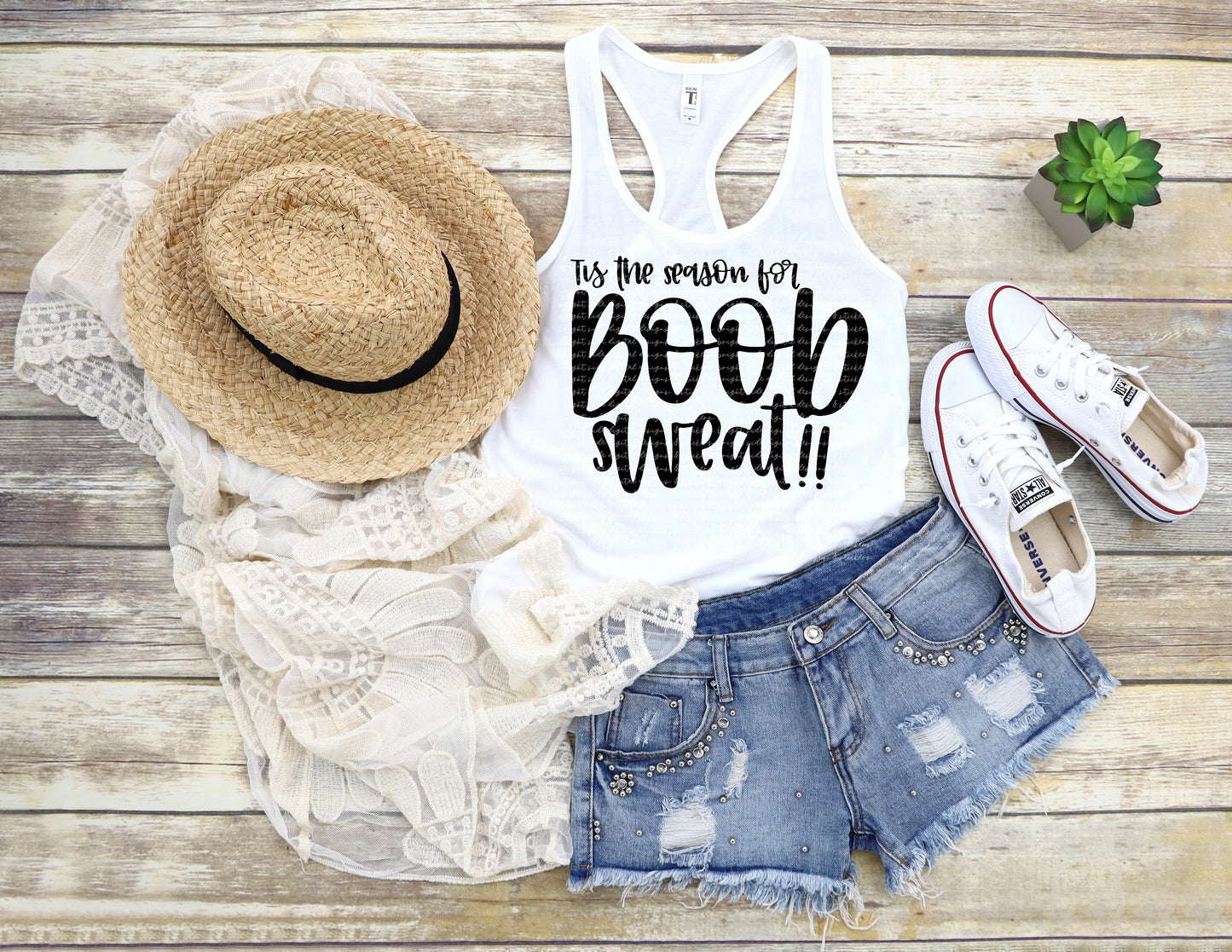 Tis the season for boob sweat