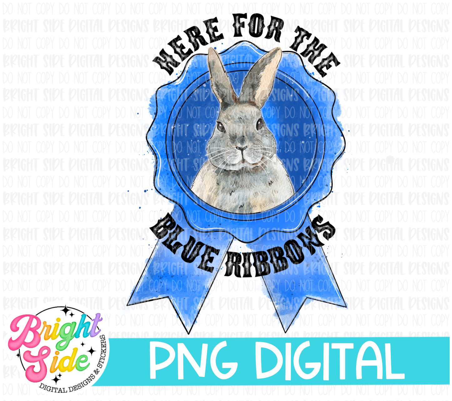 Here for the Blue Ribbons - Rabbit