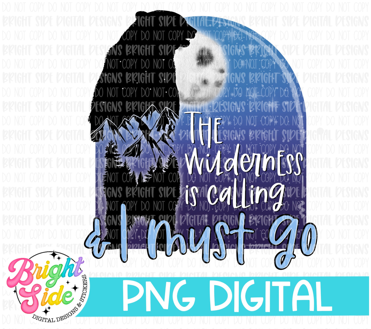 The wilderness is calling and I must go