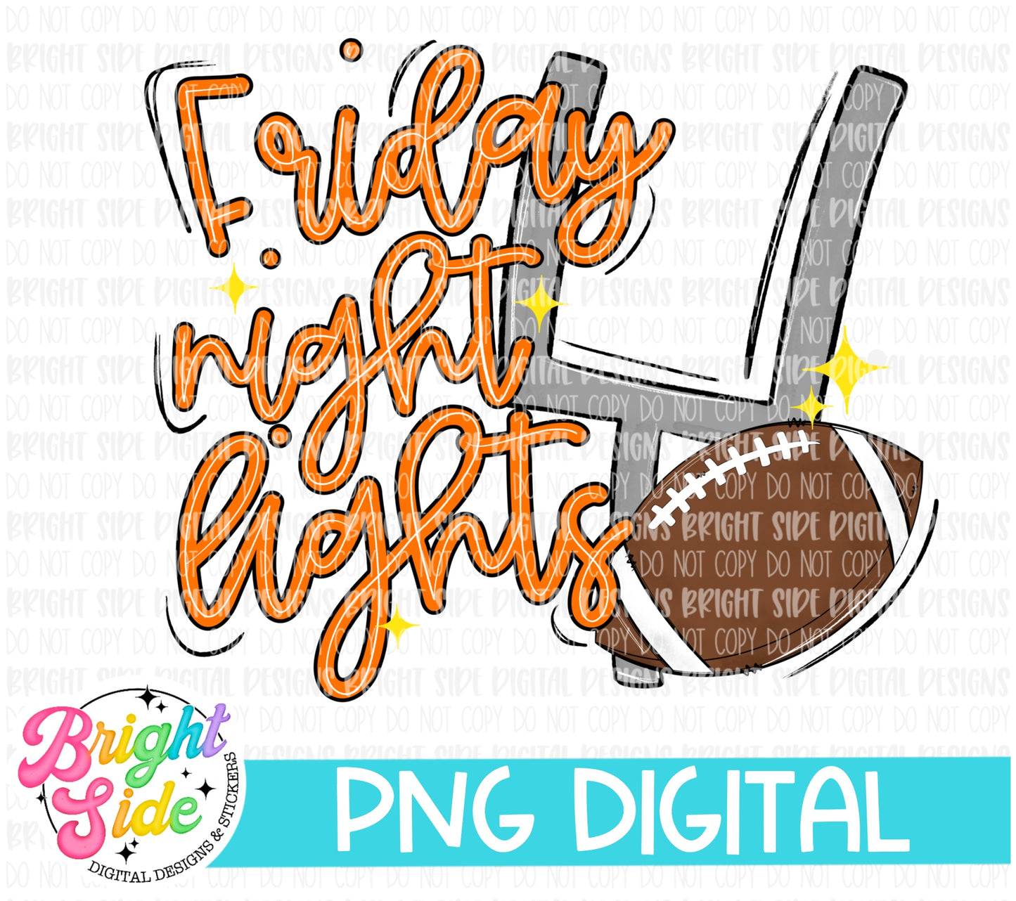Friday Night Lights -orange