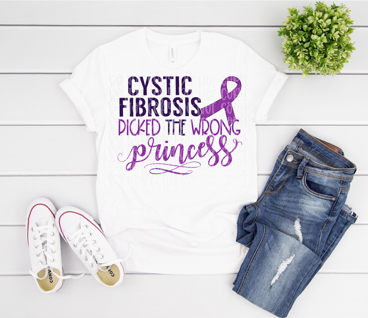 Cystic Fibrosis picked the wrong princess
