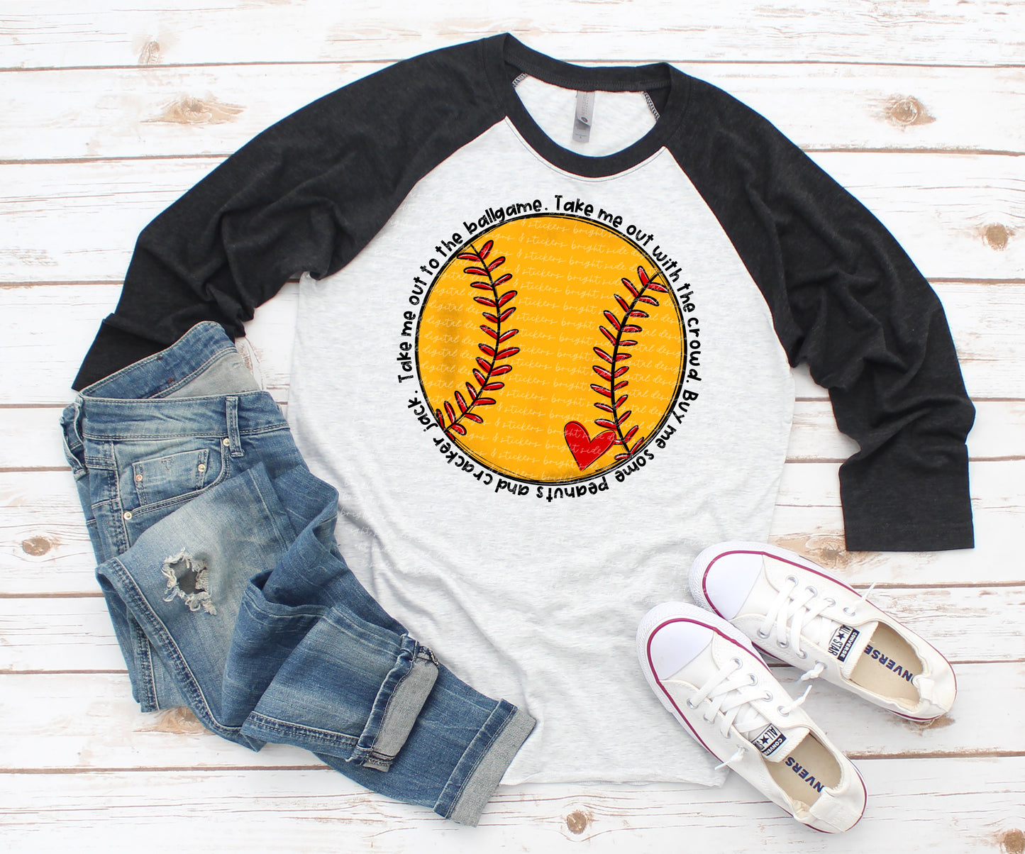 Take me out to the ballgame -softball