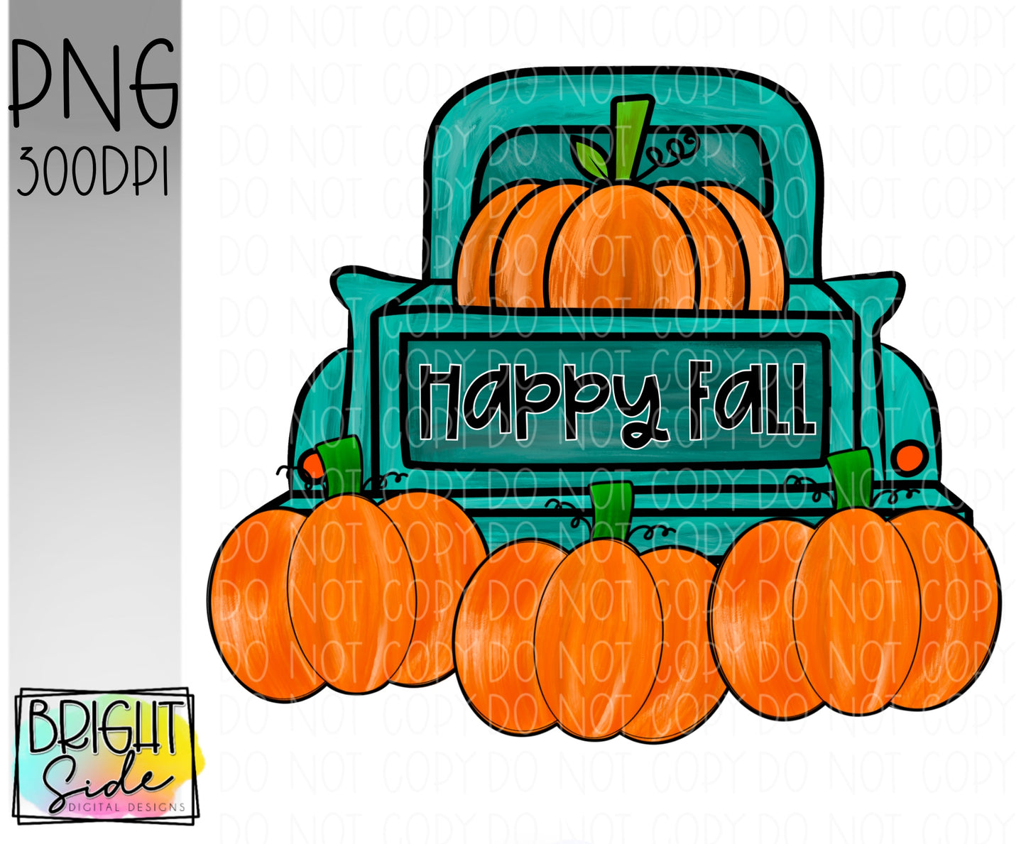 Happy Fall pumpkin truck