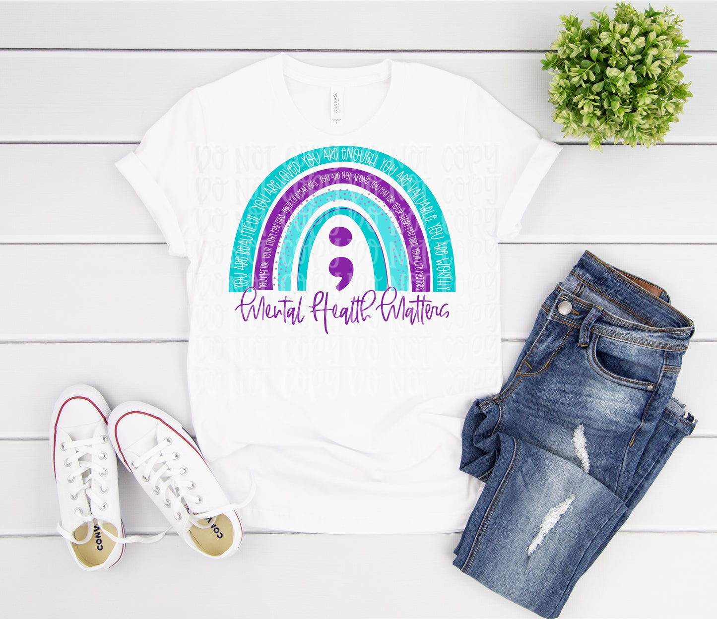 Mental Health Matters Rainbow