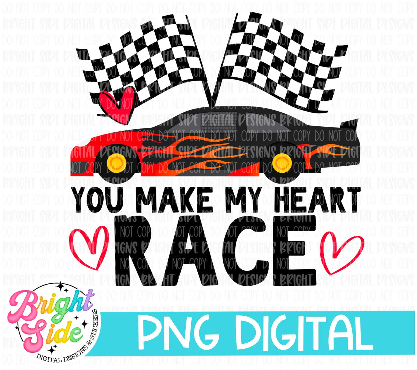 You make my heart race