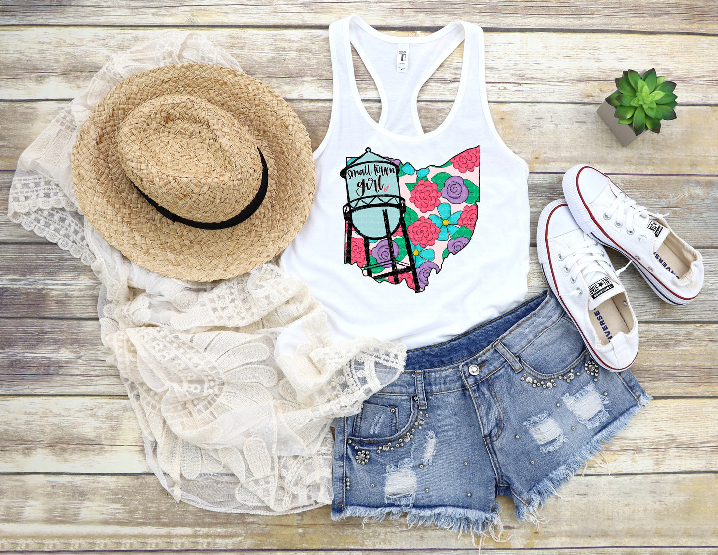 Small Town Girl floral state set (49 states)