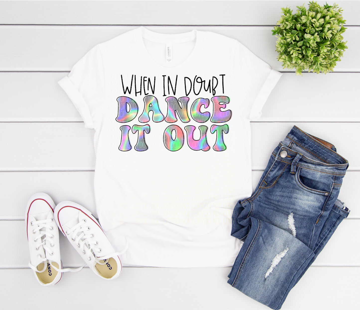 When in doubt dance it out