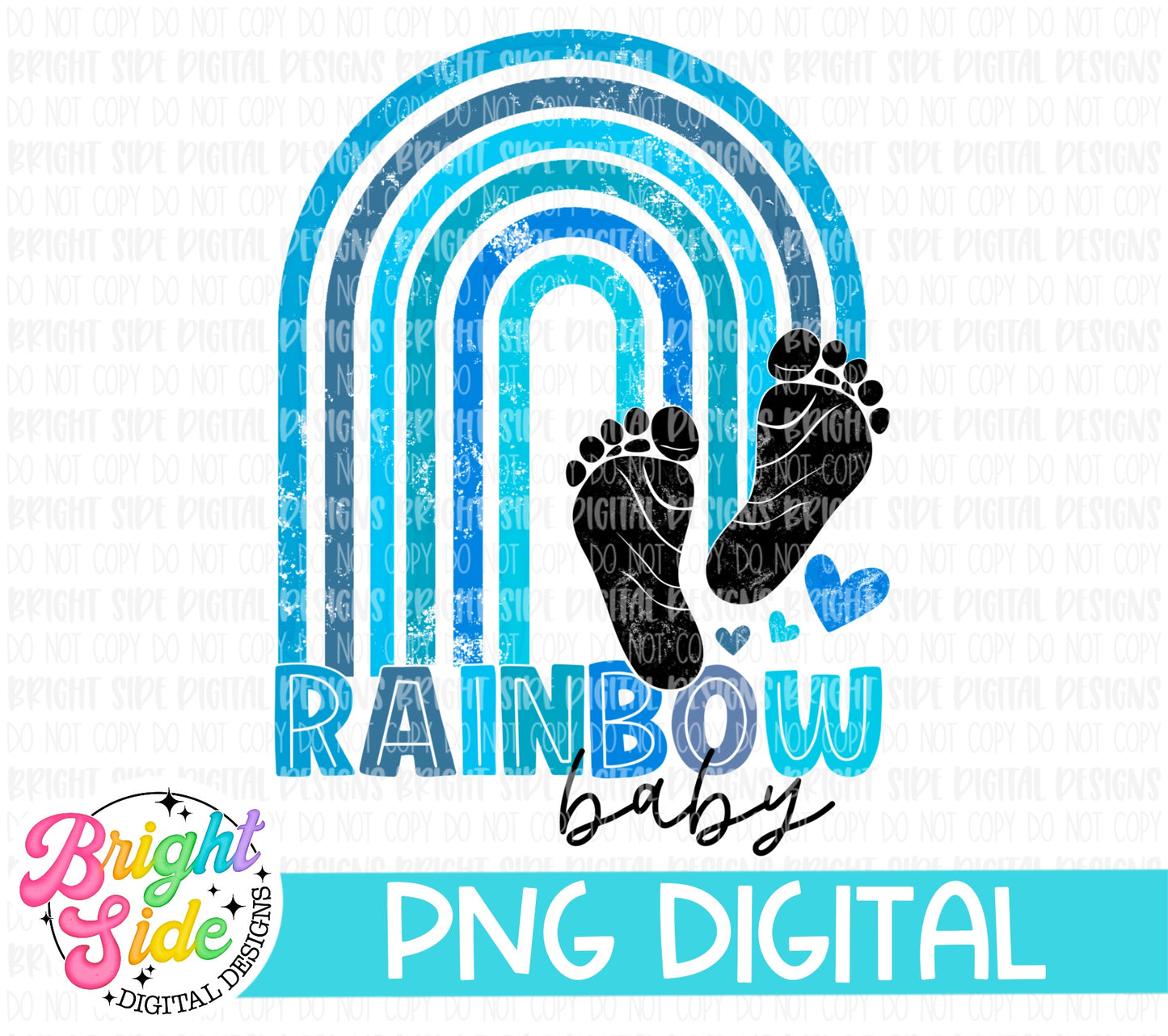 Rainbow Baby -Blue Palette