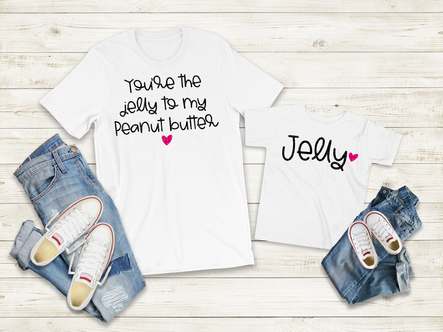 You’re the jelly to my peanut butter set