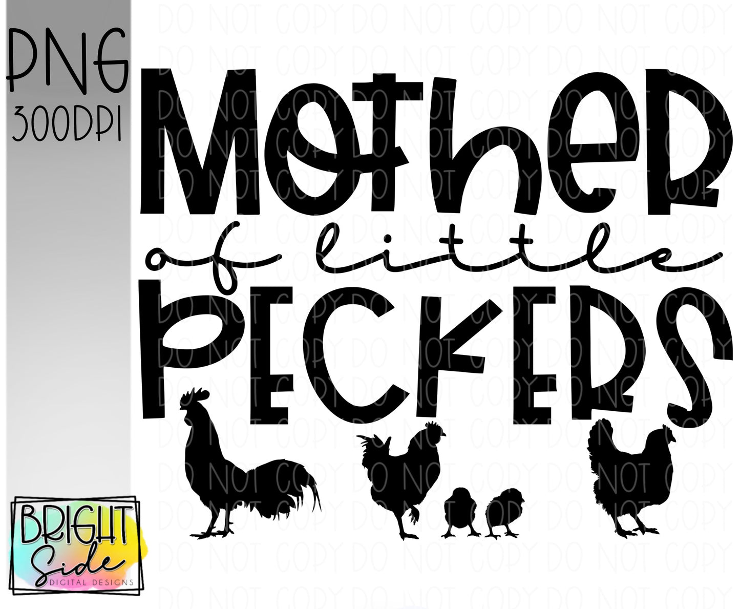 Mother of little peckers