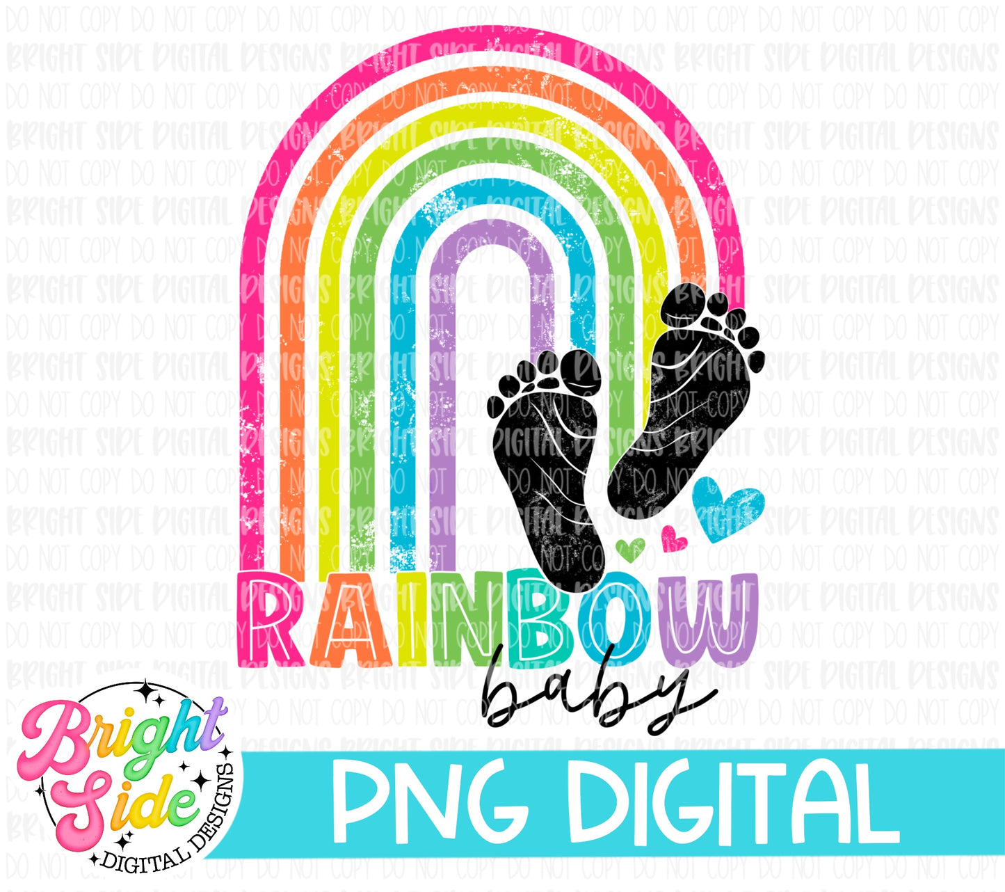 Rainbow Baby -Bright Color Palette