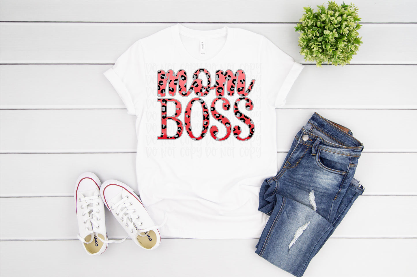 Mom boss pink ombré