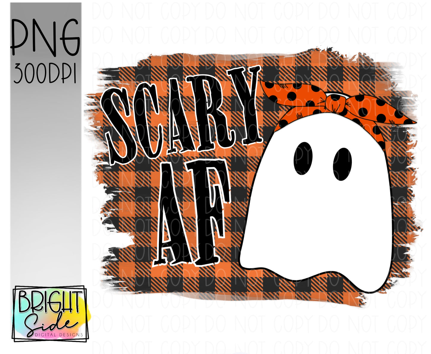 Scary AF -cute ghost