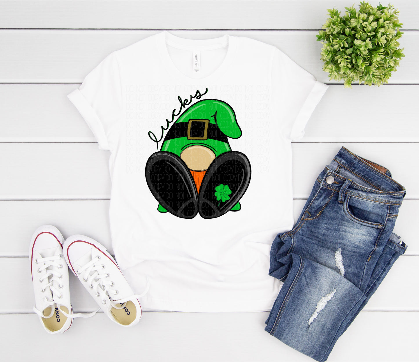 Lucky leprechaun gnome