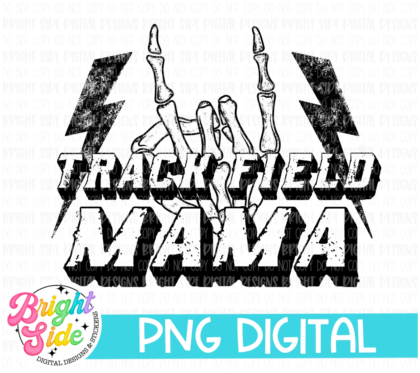 Rockstar Track & Field Mama