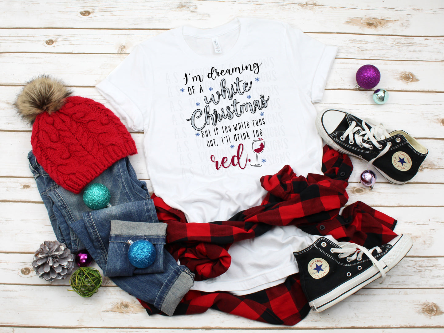 Dreaming of a white Christmas (wine)