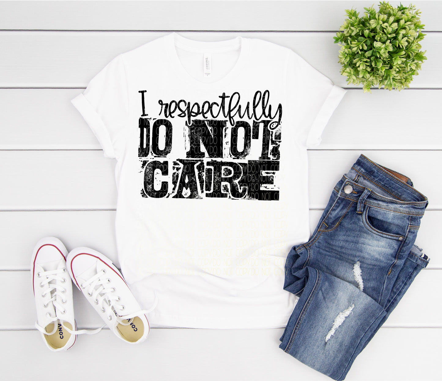 I respectfully do not care