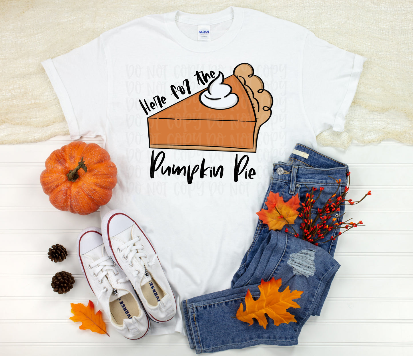 Here for the pumpkin pie