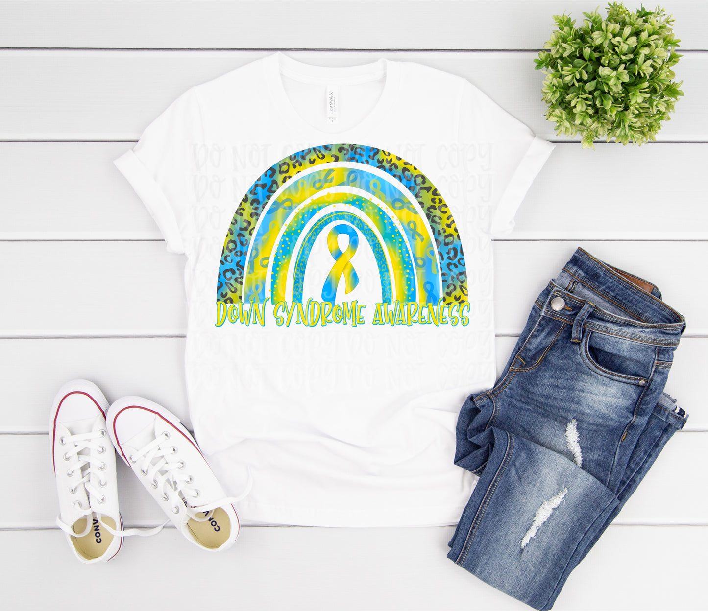 Down Syndrome Awareness Rainbow