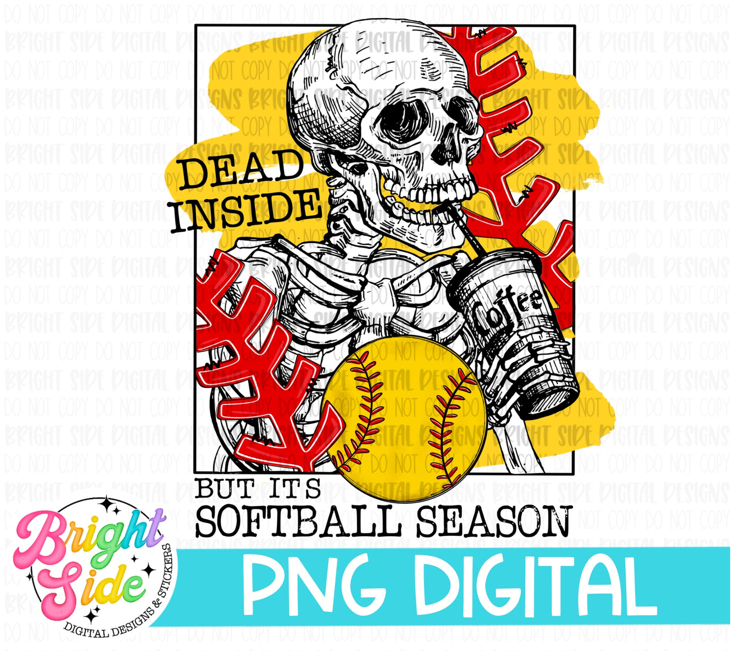 Dead inside but it’s softball season