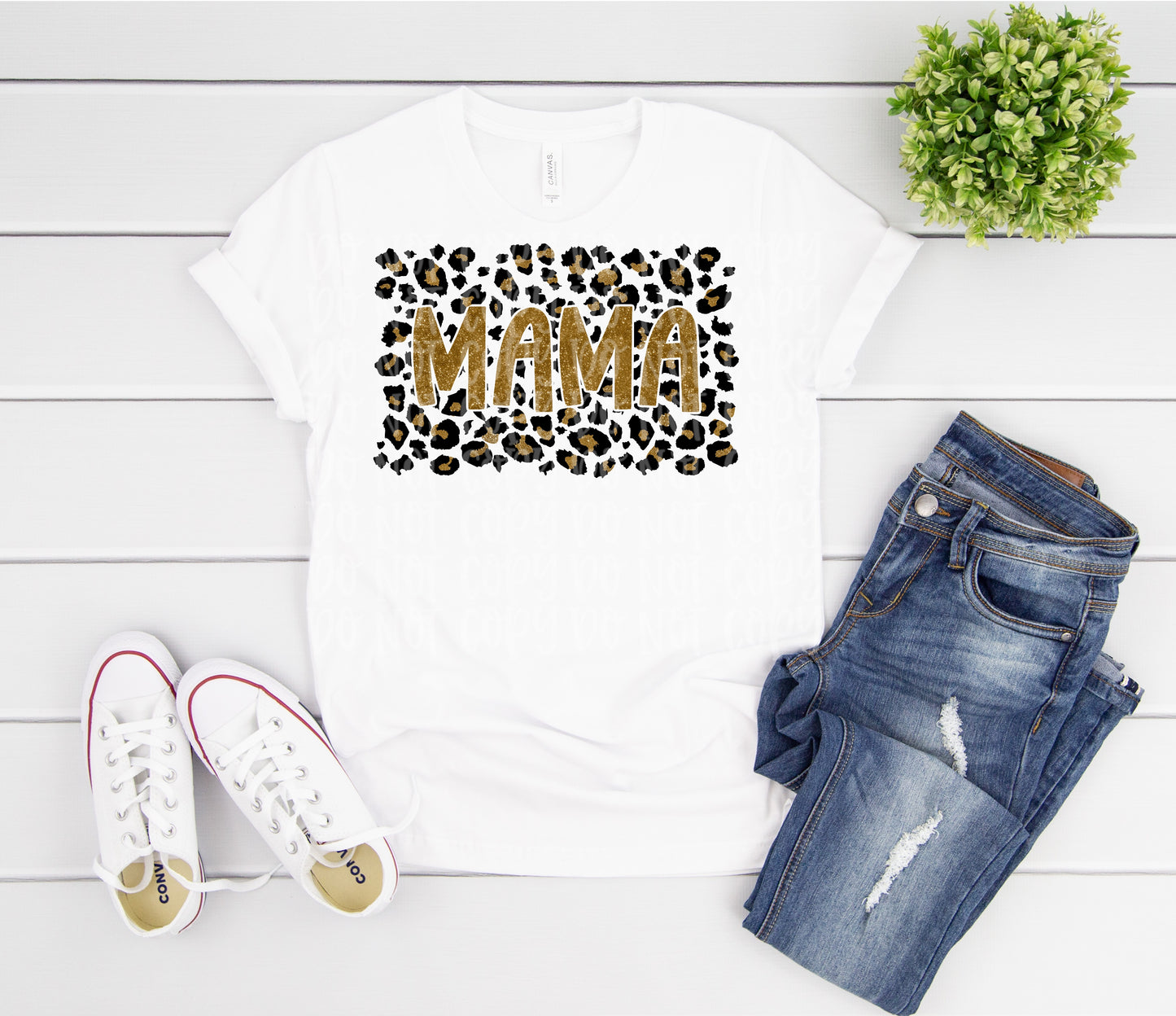 MAMA -gold leopard