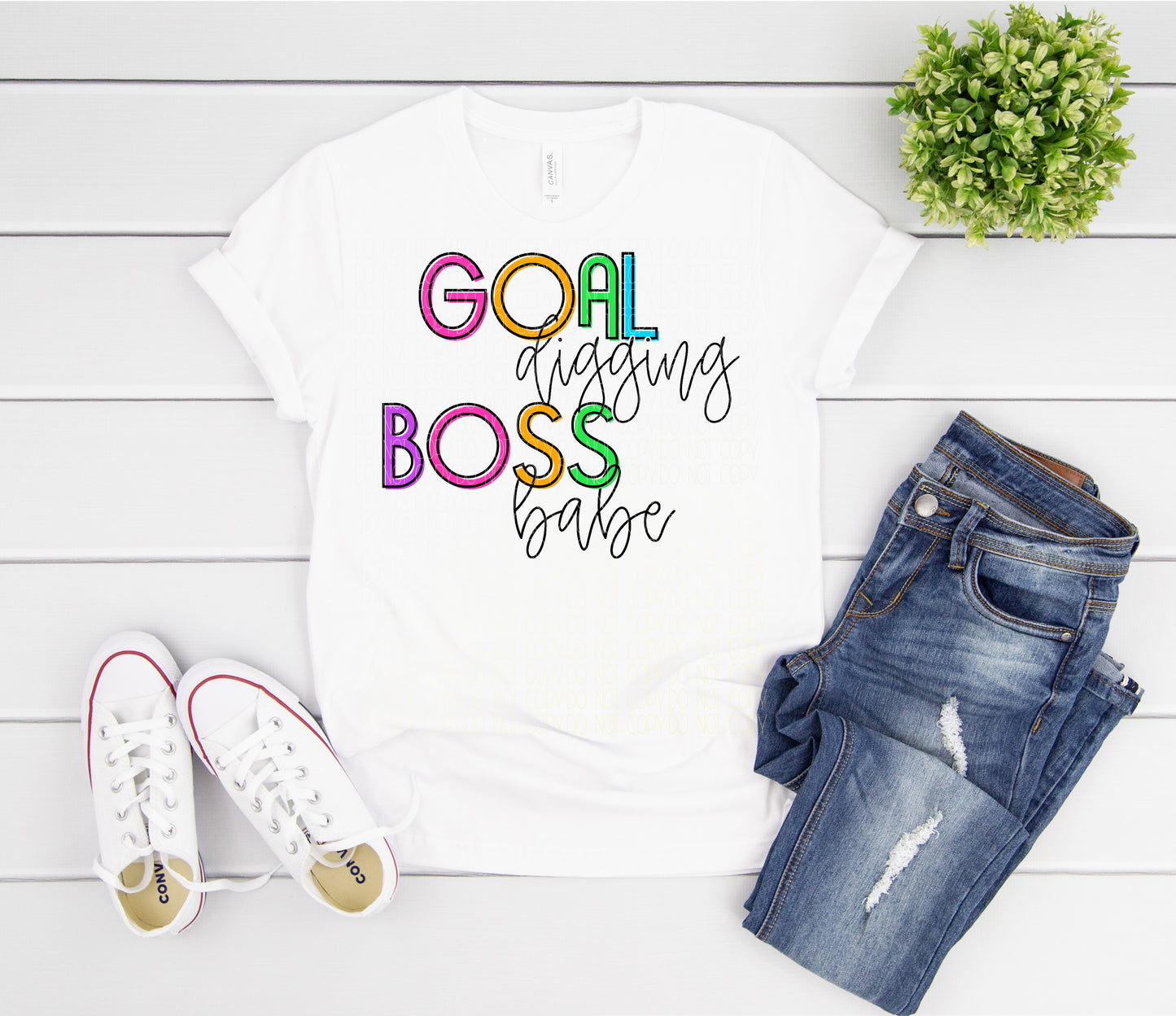 Goal digging boss babe