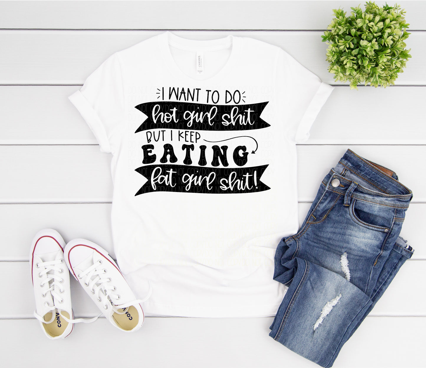 I want to do hot girl shit but I keep eating fat girl shit